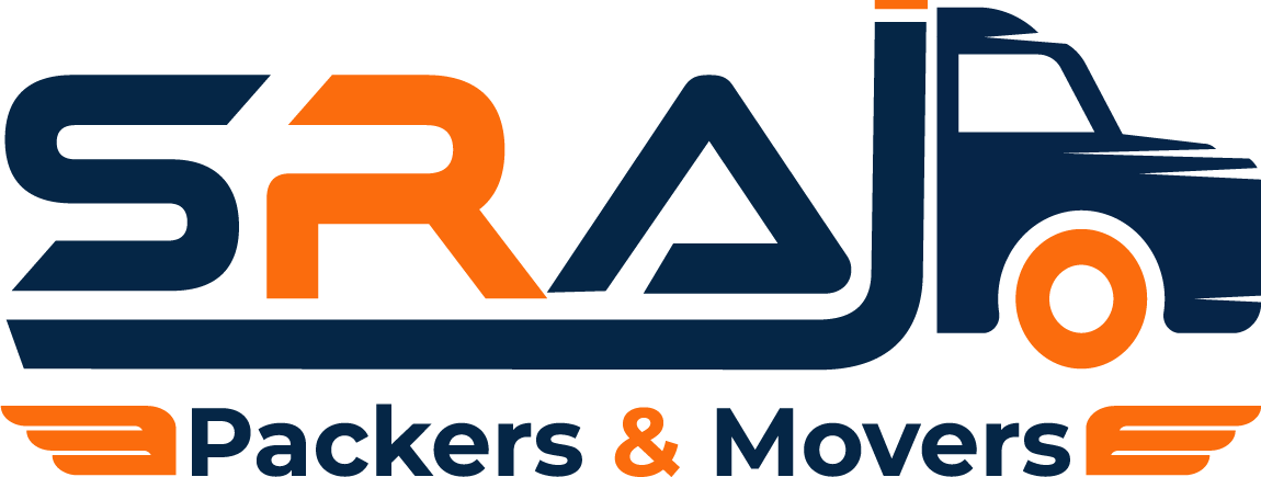 SRAJ Packers & Movers Logo